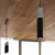 Lampa wisząca BORGIO 2 czarny SL.0651 - Sollux