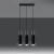 Lampa wisząca BORGIO 3L czarny SL.0652 - Sollux