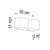 Kinkiet QUAD 2 czarny SL.0657 - Sollux
