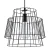 Lampa wisząca GATE czarny SL.0663 - Sollux