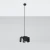 Lampa wisząca TULIP czarny SL.0667 - Sollux