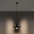 Lampa wisząca TULIP czarny SL.0667 - Sollux