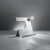 Lampa biurkowa INCLINE biała SL.0668 - Sollux