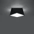 Plafon HEXA 25 czarny SL.0687 - Sollux