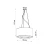 Żyrandol SATURNO 50 czarny SL.0748 - Sollux