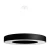 Żyrandol SATURNO SLIM 70 czarny SL.0754 - Sollux