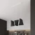 Żyrandol BLUM 3 czarny SL.0772 - Sollux