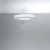 Żyrandol SATURNO SLIM 90 biały SL.0797 - Sollux