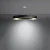Żyrandol SATURNO SLIM 90 czarny SL.0798 - Sollux