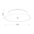 Plafon VEGA 70 czarny SL.0822 - Sollux