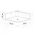Plafon LOKKO 55 czarny SL.0826 - Sollux