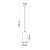 Lampa wisząca ceramiczna GULCAN SL.0849 - Sollux