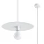 Lampa wisząca FLAVIO biała SL.0852 - Sollux