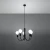 Żyrandol PICCOLO 5 czarny SL.0855 - Sollux
