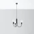 Żyrandol PICCOLO 3 czarny SL.0856 - Sollux
