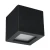 Kinkiet ceramiczny LEO czarny SL.0872 - Sollux