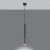 Lampa wisząca MOZAICA 1 czarny/miedź SL.0888 - Sollux