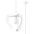 Lampa wisząca TRES biała SL.0929 - Sollux