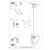 Lampa wisząca TRES czarna SL.0930 - Sollux