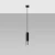 Lampa wisząca LOOPEZ 1 czarny/chrom SL.0940 - Sollux