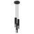 Lampa wisząca LOOPEZ 3P czarny/chrom SL.0943 - Sollux