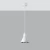 Lampa wisząca TAZILA 1 biała [ES111] SL.0987 - Sollux