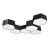 Plafon SUNDE 13 czarny SL.1060 - Sollux