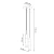 Lampa wisząca BORGIO 3P czarny SL.1081 - Sollux