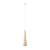 Lampa wisząca SULA 1 naturalne drewno SL.1100 - Sollux