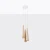 Lampa wisząca SULA 3P naturalne drewno SL.1101 - Sollux