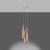 Lampa wisząca SULA 3P naturalne drewno SL.1101 - Sollux