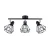 Plafon ARTEMIS 3 czarny SL.1107 - Sollux