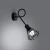 Kinkiet ARTEMIS 1S czarny SL.1108 - Sollux