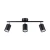 Plafon LEMMI 3 czarny SL.1128 - Sollux