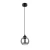 Lampa wisząca ALINO 1 czarna SL.1141 - Sollux