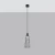 Lampa wisząca SUBA 1 czarna SL.1165 - Sollux