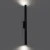 Kinkiet PASTELO 2 czarny SL.1178 - Sollux