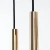 Lampa Wisząca PASTELO 3P złoty połysk SL.1197 - Sollux