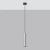 Lampa Wisząca LAGOS 1 chrom SL.1204 - Sollux