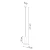 Lampa wisząca REA 1 beton SL.1223 - Sollux