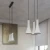 Lampa wisząca REA 2 beton SL.1224 - Sollux