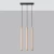 Lampa wisząca PASTELO 3L drewno SL.1267 - Sollux