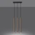 Lampa wisząca PASTELO 3L drewno SL.1267 - Sollux