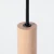 Lampa wisząca PASTELO 3L drewno SL.1267 - Sollux