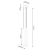 Lampa wisząca PASTELO 3P drewno SL.1268 - Sollux