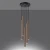 Lampa wisząca PASTELO 5P drewno SL.1270 - Sollux