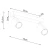 Plafon VERDO 2 czarny SL.1291 - Sollux