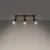 Plafon ZUCA 3 czarny SL.1297 - Sollux