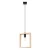 Lampa wisząca ARIES naturalne drewno SL.1310 - Sollux