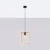 Lampa wisząca ARIES naturalne drewno SL.1310 - Sollux